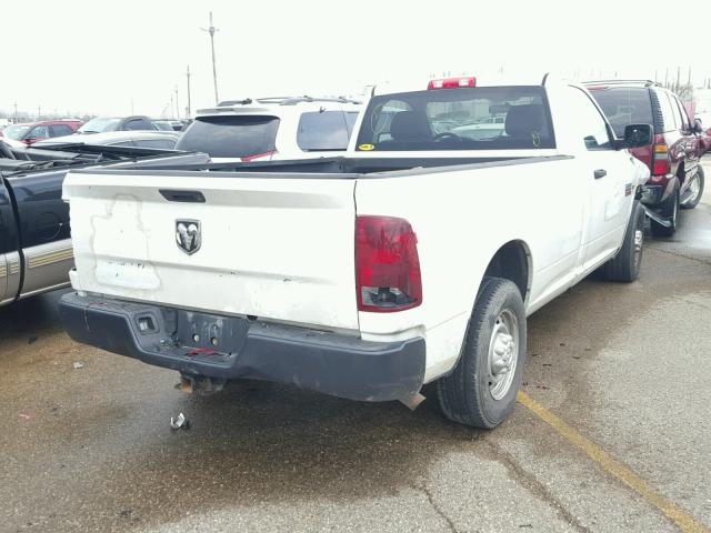 3C6LD4AT6CG326152 - 2012 DODGE RAM 2500 S WHITE photo 4