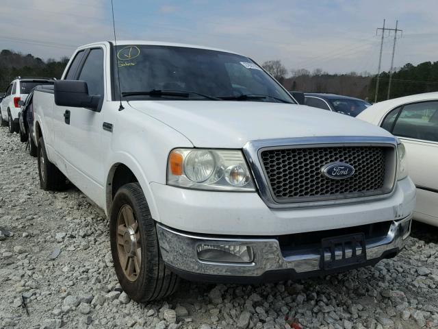 1FTPX12555NB53010 - 2005 FORD F150 WHITE photo 1