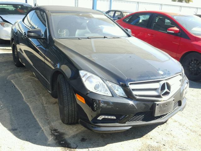 WDDKK7CF1BF050407 - 2011 MERCEDES-BENZ E 550 BLACK photo 1