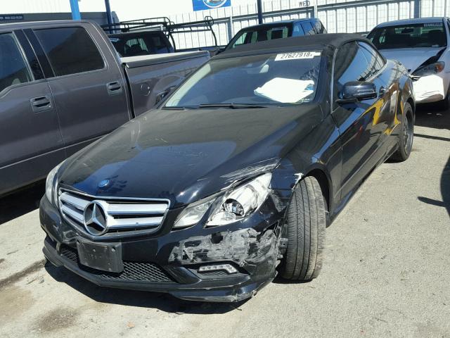 WDDKK7CF1BF050407 - 2011 MERCEDES-BENZ E 550 BLACK photo 2