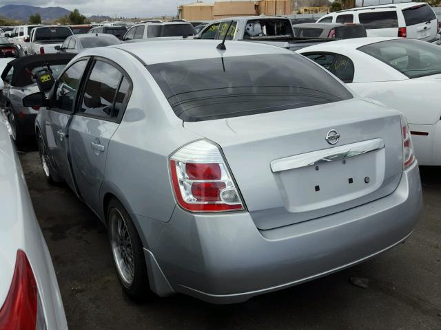 3N1AB6APXAL613604 - 2010 NISSAN SENTRA 2.0 SILVER photo 3