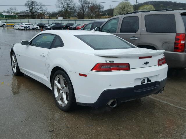 2G1FH1EJ0F9304091 - 2015 CHEVROLET CAMARO SS WHITE photo 3