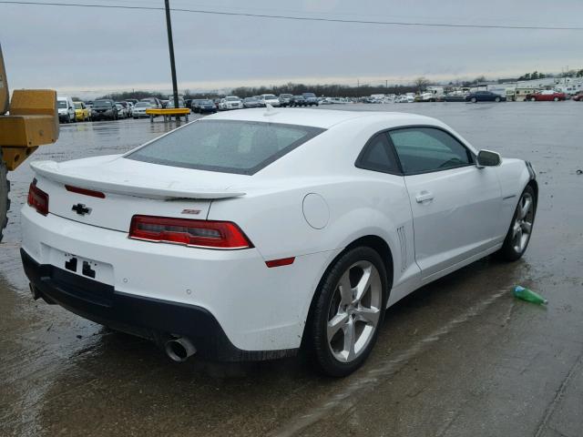 2G1FH1EJ0F9304091 - 2015 CHEVROLET CAMARO SS WHITE photo 4