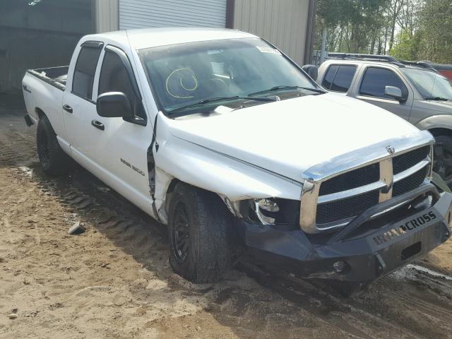 1D7HU18D05S194471 - 2005 DODGE RAM 1500 S WHITE photo 1