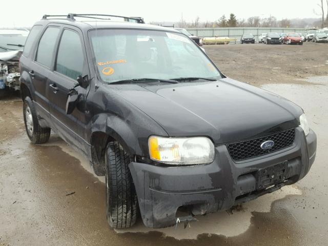 1FMYU02133KD08684 - 2003 FORD ESCAPE XLS BLACK photo 1