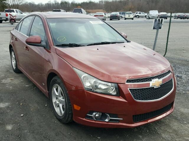 1G1PF5SC6C7204825 - 2012 CHEVROLET CRUZE LT ORANGE photo 1