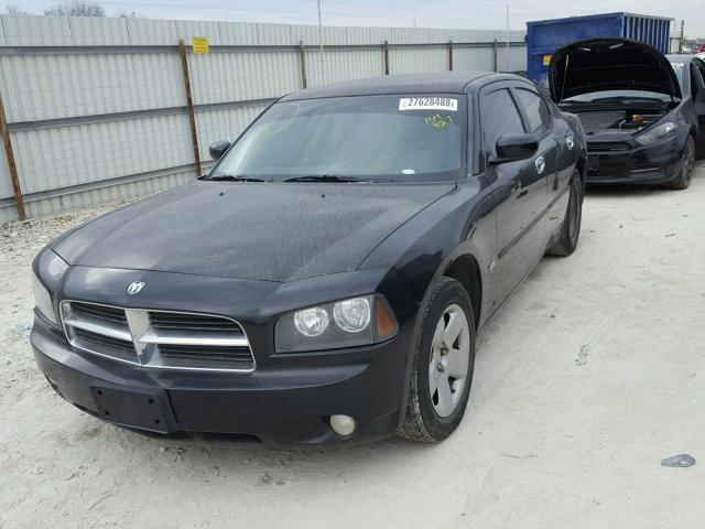 2B3CA3CV8AH154327 - 2010 DODGE CHARGER SX BLACK photo 2