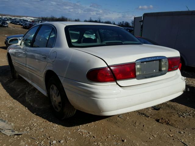 1G4HP52K234201580 - 2003 BUICK LESABRE CU WHITE photo 3