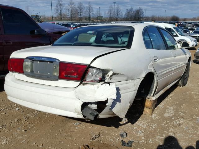 1G4HP52K234201580 - 2003 BUICK LESABRE CU WHITE photo 4