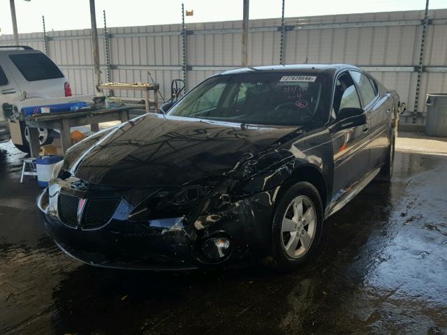 2G2WP552881113180 - 2008 PONTIAC GRAND PRIX BLACK photo 2