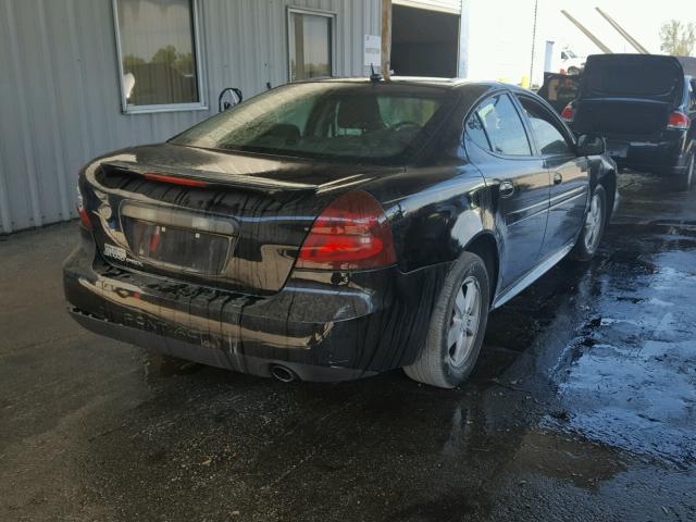 2G2WP552881113180 - 2008 PONTIAC GRAND PRIX BLACK photo 4