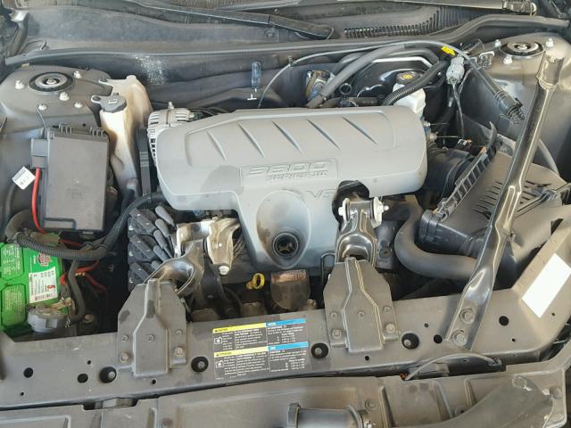 2G2WP552881113180 - 2008 PONTIAC GRAND PRIX BLACK photo 7