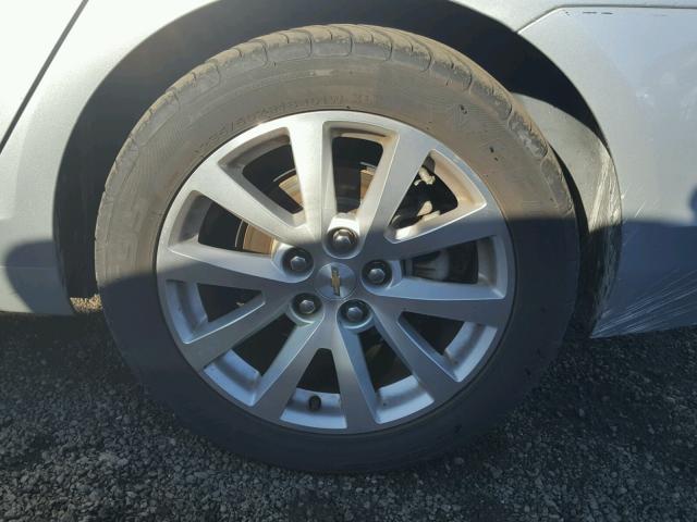 1G11H5SL1EF122848 - 2014 CHEVROLET MALIBU LTZ 银色 照片 9