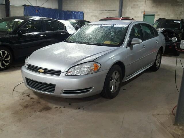 2G1WT57N491249461 - 2009 CHEVROLET IMPALA 1LT SILVER photo 2