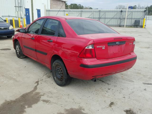 1FAFP34N76W206943 - 2006 FORD FOCUS ZX4 RED photo 3