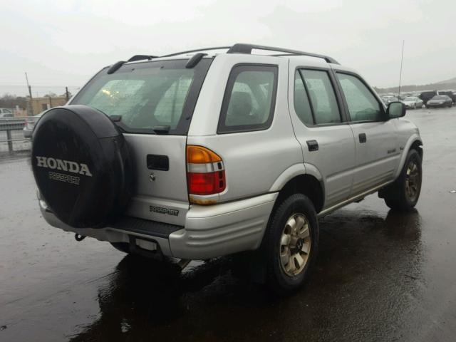 4S6DM58WX24403459 - 2002 HONDA PASSPORT E 银色 照片 4