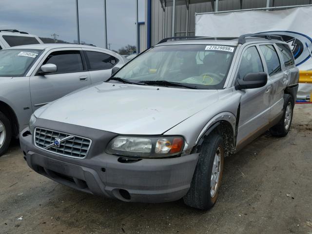 YV1SZ59H841127755 - 2004 VOLVO XC70 SILVER photo 2