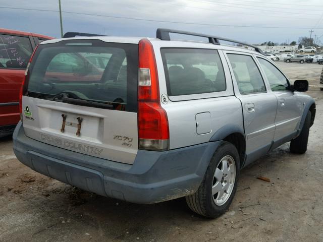 YV1SZ59H841127755 - 2004 VOLVO XC70 SILVER photo 4