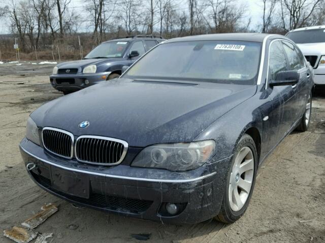 WBAHN83506DT59423 - 2006 BMW 750 LI BLUE photo 2