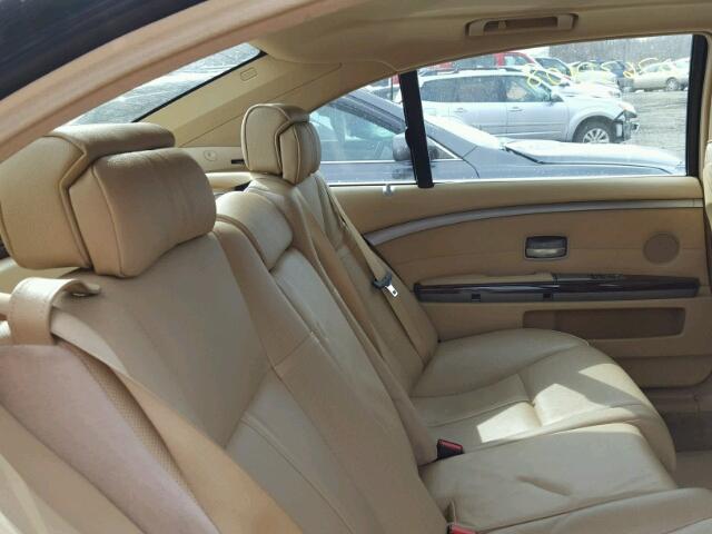 WBAHN83506DT59423 - 2006 BMW 750 LI BLUE photo 6