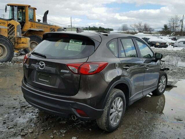 JM3KE4BY6G0620423 - 2016 MAZDA CX-5 SPORT BROWN photo 4