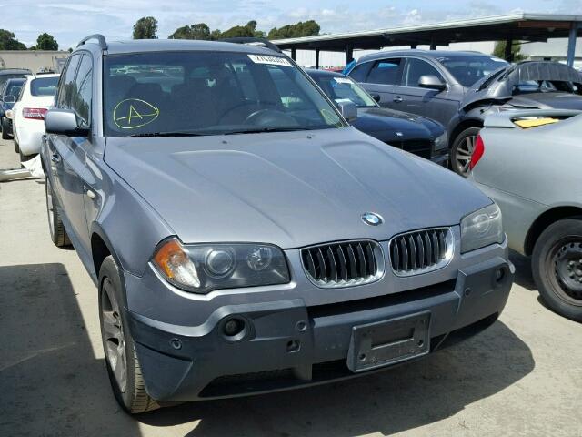 WBXPA93455WD12128 - 2005 BMW X3 SILVER photo 1