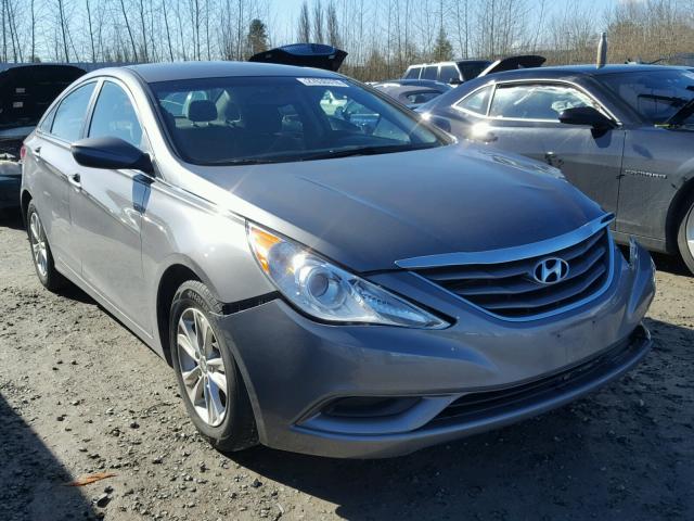 5NPEB4AC5DH646661 - 2013 HYUNDAI SONATA GLS GRAY photo 1