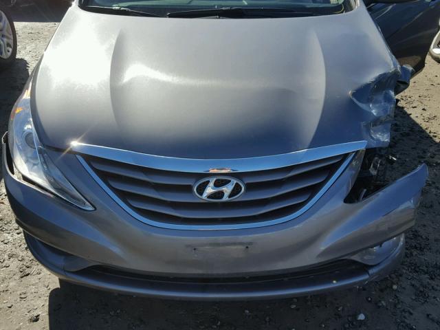 5NPEB4AC5DH646661 - 2013 HYUNDAI SONATA GLS GRAY photo 7