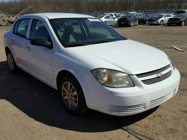 1G1AS58H397169304 - 2009 CHEVROLET COBALT LS WHITE photo 1