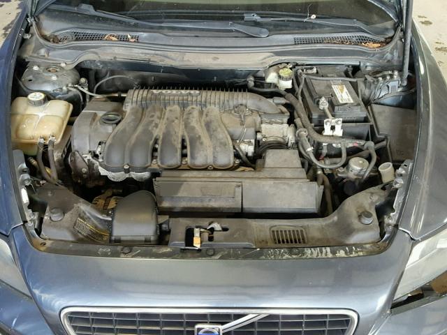 YV1MS382072305848 - 2007 VOLVO S40 2.4I GRAY photo 7