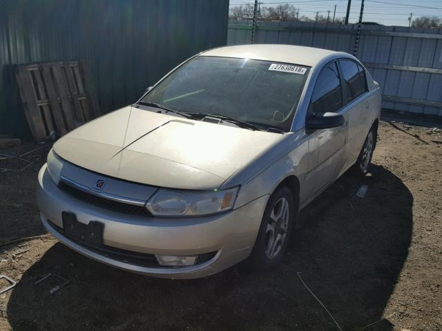 1G8AL52F13Z142037 - 2003 SATURN ION LEVEL GOLD photo 2