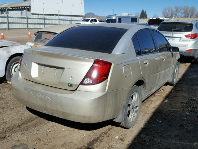 1G8AL52F13Z142037 - 2003 SATURN ION LEVEL GOLD photo 4