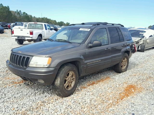 1J4G268S6XC690891 - 1999 JEEP GRAND CHER BROWN photo 2