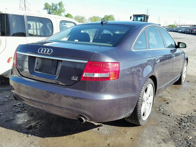 WAUEL74F75N088427 - 2005 AUDI A6 S-LINE BLUE photo 4