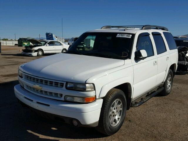 1GNEK13T96R147697 - 2006 CHEVROLET TAHOE K150 WHITE photo 2