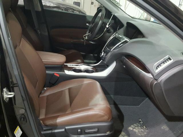 19UUB2F55GA000785 - 2016 ACURA TLX TECH BROWN photo 5