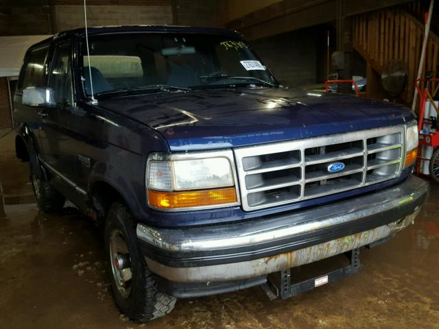 1FMEU15H7RLA18839 - 1994 FORD BRONCO U10 BLUE photo 1