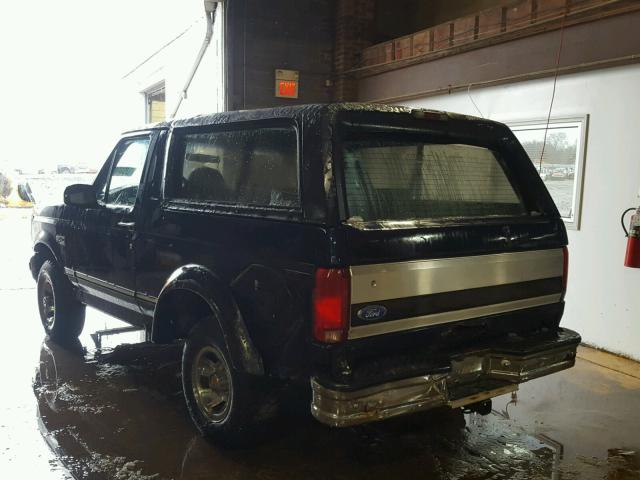 1FMEU15H7RLA18839 - 1994 FORD BRONCO U10 BLUE photo 3