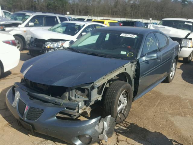 2G2WP552771144340 - 2007 PONTIAC GRAND PRIX GREEN photo 2