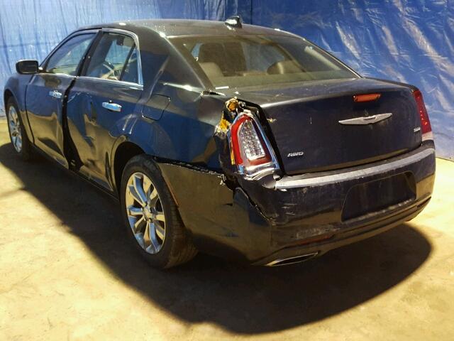 2C3CCAKG8JH165168 - 2018 CHRYSLER 300 LIMITE GRAY photo 3