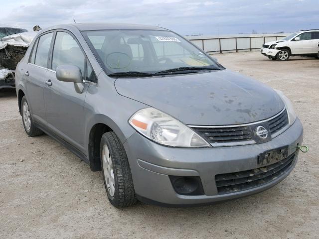 3N1BC11E87L397313 - 2007 NISSAN VERSA S GRAY photo 1