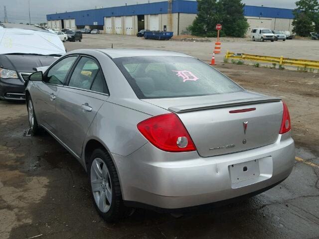 1G2ZG57B584124958 - 2008 PONTIAC G6 BASE GRAY photo 3