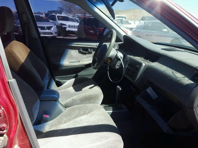 JHMEH9699NS014143 - 1992 HONDA CIVIC EX წითელი ფოტო 5