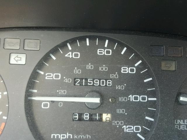 JHMEH9699NS014143 - 1992 HONDA CIVIC EX წითელი ფოტო 8