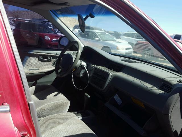 JHMEH9699NS014143 - 1992 HONDA CIVIC EX წითელი ფოტო 9