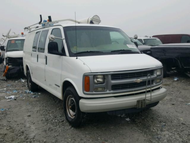 1GCHG35R111198820 - 2001 CHEVROLET EXPRESS G3 WHITE photo 1