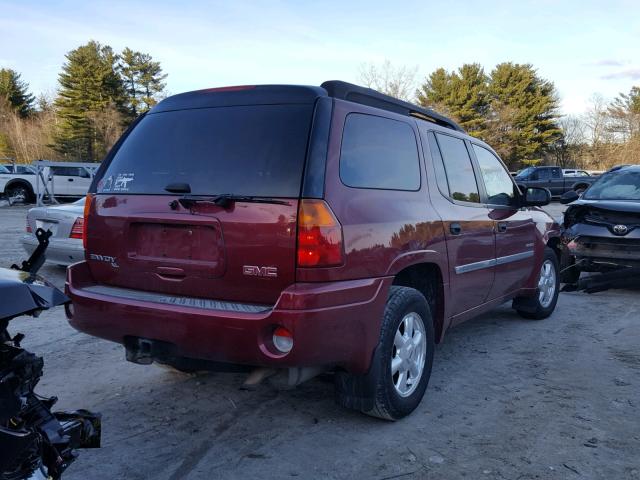 1GKET16S666115241 - 2006 GMC ENVOY XL RED photo 4