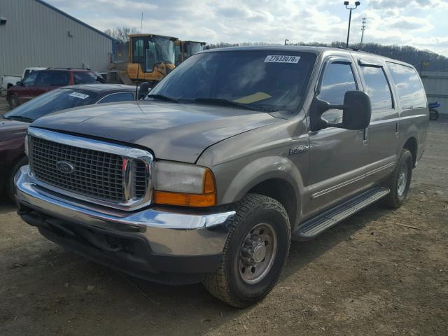 1FMNU40S6YEC34740 - 2000 FORD EXCURSION TAN photo 2