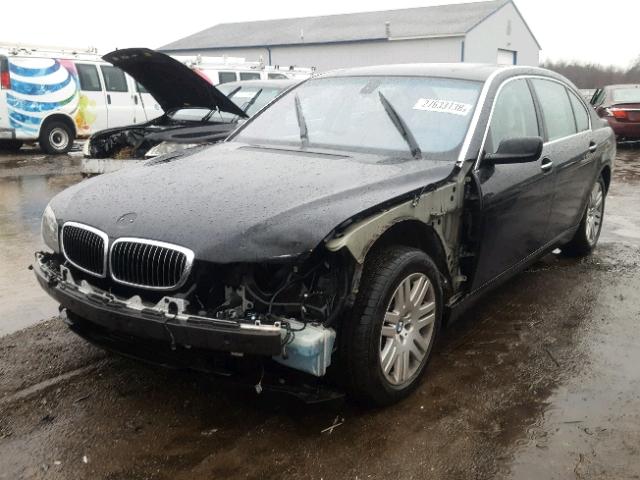 WBAHN83526DT60248 - 2006 BMW 750 LI BLACK photo 2