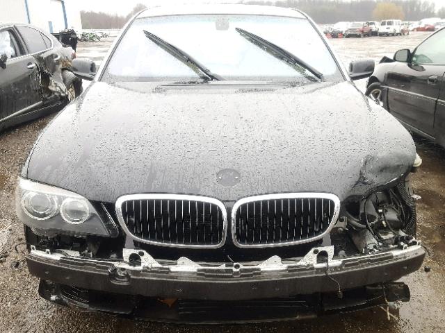 WBAHN83526DT60248 - 2006 BMW 750 LI BLACK photo 9